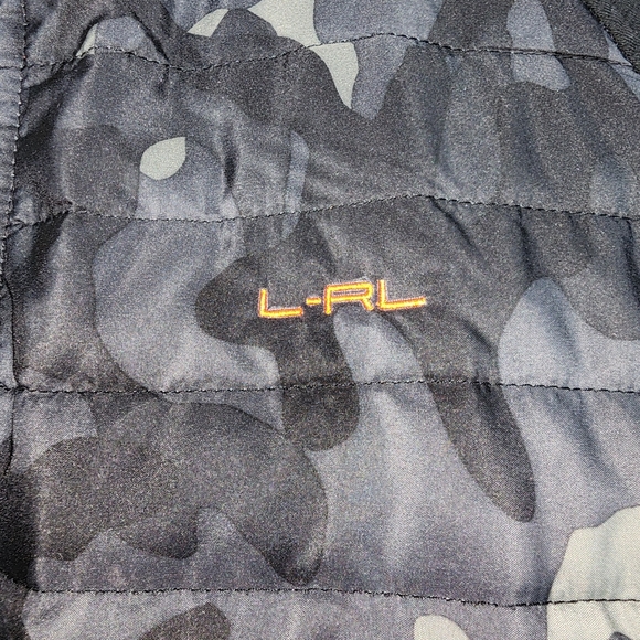 Ralph Lauren Lauren Active full zip black grey camo jacket - Picture 8 of 12